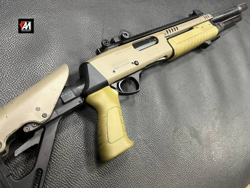 FABARM MOD. STF-12 DESERT CAL.12 CANNA 14 POLLICI CON RAIL E DOOR BRADGE · foto 1 di 1