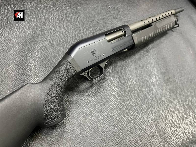 FABARM MOD. SDSA CAL. 12 POMPA CANNA 47 CM CON PROLUNGA FISSA · foto 1 di 1