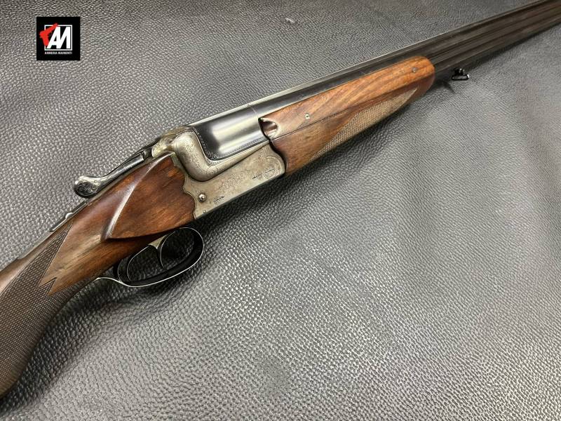 SIMSOHN SUHL MOD. 100 E CAL.12 CANNE CM. 72 4-2 18,5-18,5 BIGRILLO ESTRATT. AUTOMATI · foto 1 di 1