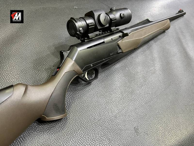 BROWNING MOD. MK3 HC CAL. 9,3X62 SICURA HC- NASELLO REGOLABILE + H30 S · foto 1 di 1