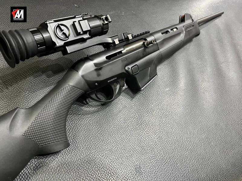 BENELLI MOD. MR1 LONG CAL. 223 REM. CANNA CM. 52 + PARD DIGITALE NV008S · foto 1 di 1