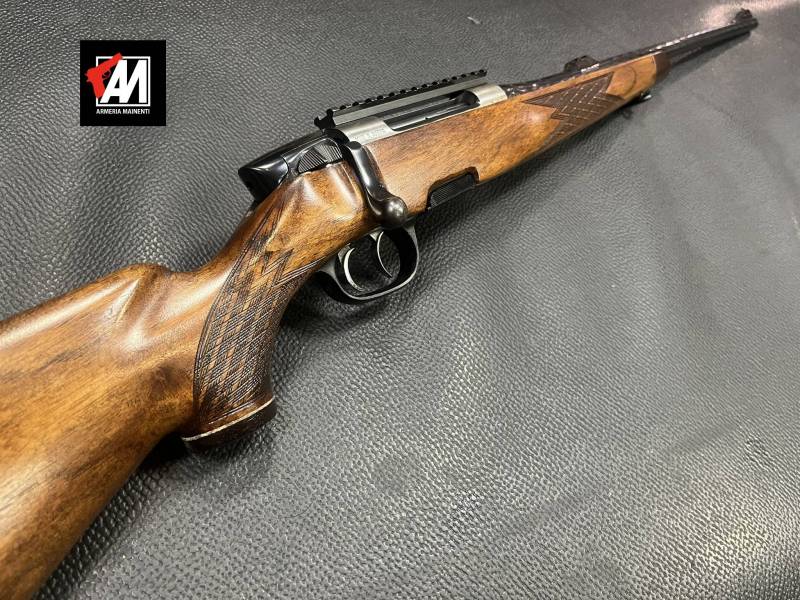 STEYR MOD. M3170 STLF3 CAL. 7,5X55 CANNA CM. 60 CON MIRE + SLTTA WEVAER CONTESSA · foto 1 di 1