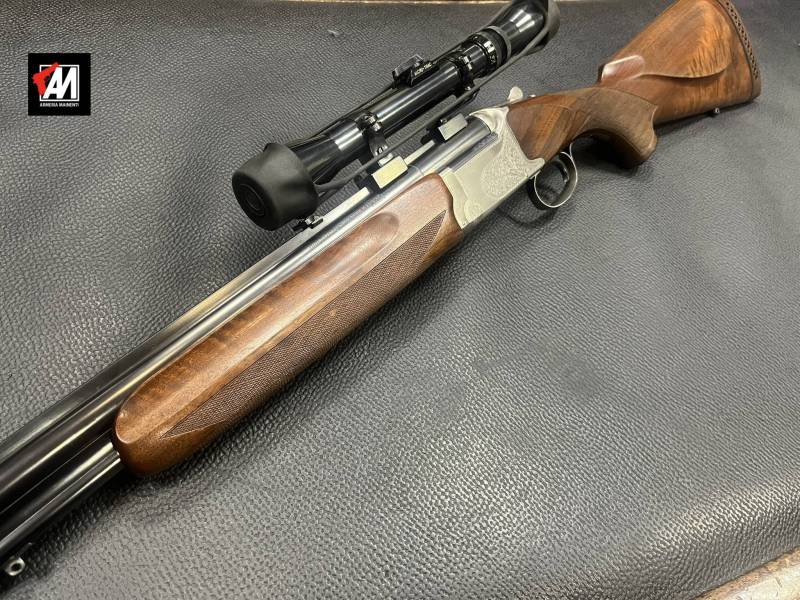 WINCHESTER MOD. SUPER GRADE XTR CAL.12/30-06 MAGNUM CAL.12 CANNA CM. 63,5 + OTTICA MICRO TAC 2.5-7X40 WEAVER · foto 1 di 1