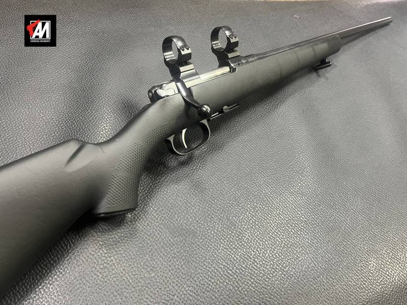 CZ MOD. 527 SINTETIC CAL.223 REM. CANNA CM. 56 + ANELLI CZ ORIGINALI DIAM. 30MM · foto 1 di 1