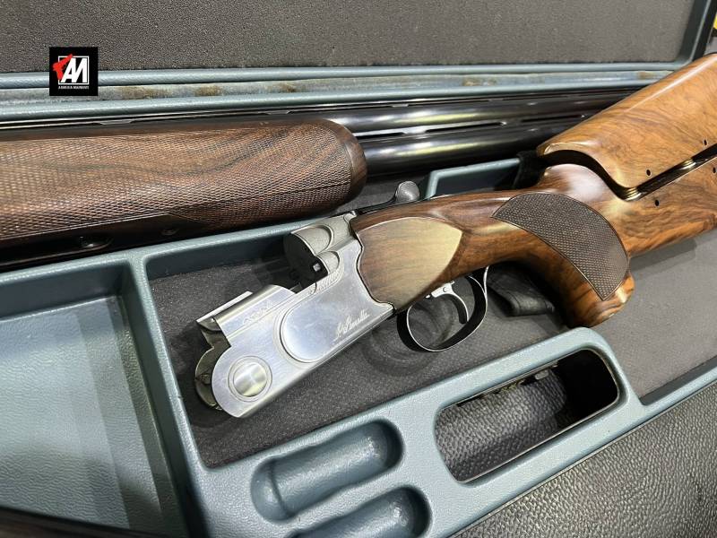 BERETTA MOD. 682 TRAP BIANCO CAL.12 CANNE CM. 75 2-1 REGOLABILE