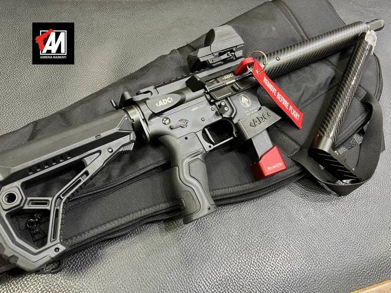 ADC MOD. SWAT DEFENSE CUSTOM CAL. 9X21 CANNA 12 POLLICI + HOLOSUN · foto 1 di 1