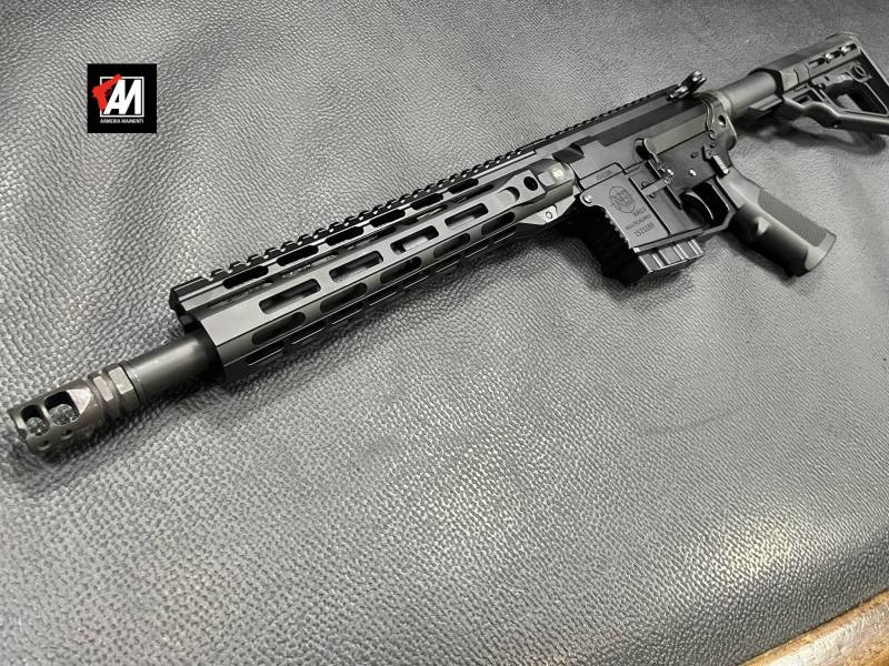 N. JAGER AR15 SOLID CANNA 12 POLLICI CAL. 300 AAC FRES. DAL PIENO CANNE ROTOMARTELLATE