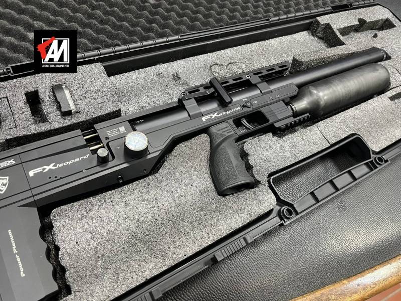 FX AIRGUN MOD. LEOPARD CANNA 600 MM PLENUM CAL. 5,5 PORTO D'ARMI