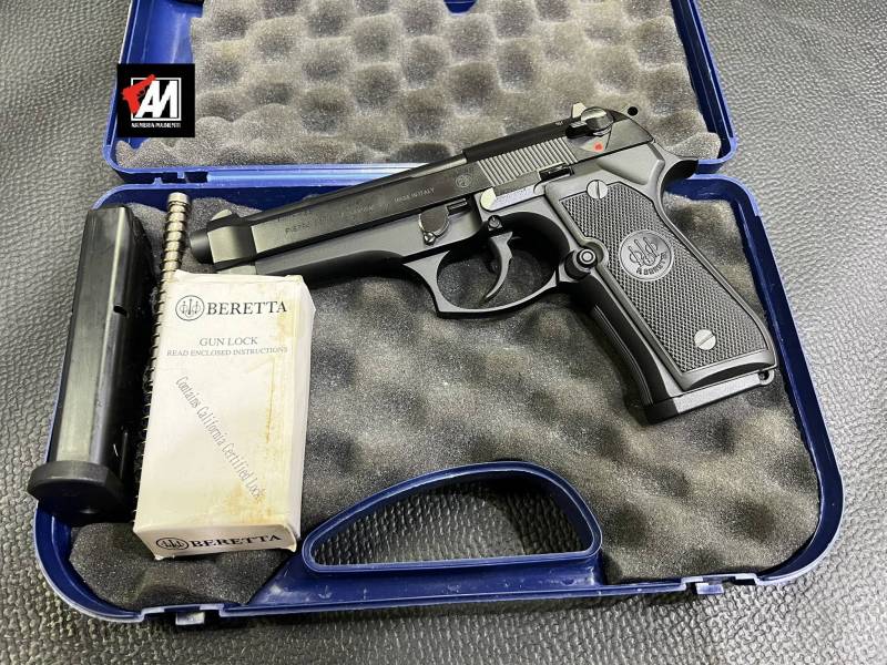 BERETTA MOD. 98 FS NERA CAL. 9X21 + CARCI. SCORTA