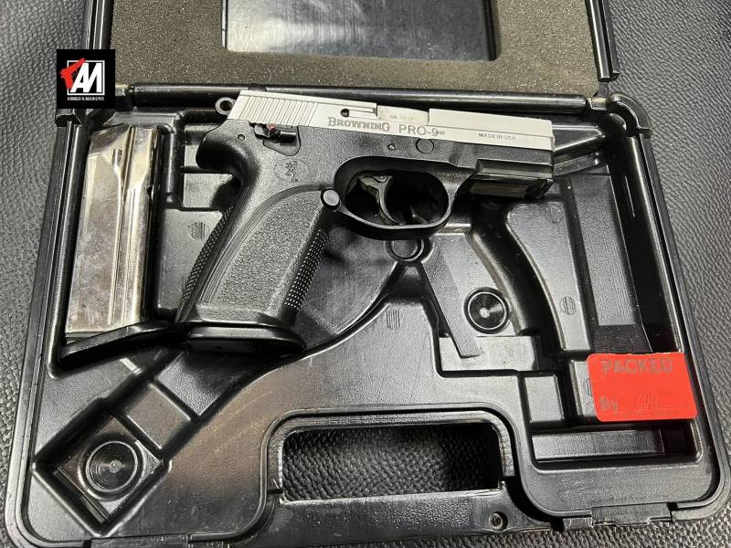 BROWNING MOD. PRO 9 CAL. 9X21 DOPPIA AZIONE SICURA ABBATTICANE