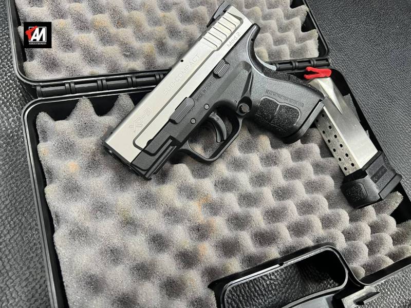 HS PRODUCT MOD. XDM 9 SUBCOMPACT BICOLORE CAL. 9X21