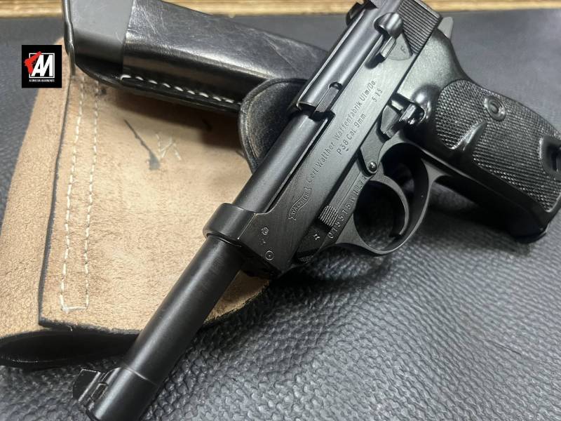 WALTHER MOD. P38 CAL. 9X21 + FONDINA + CARIC. RICAMBIO