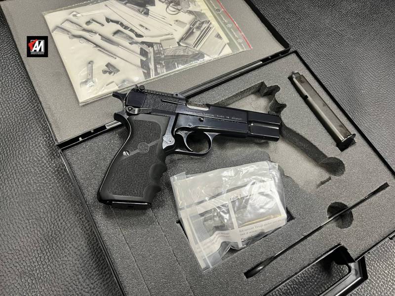 BROWNING MOD. INGLISH HP35 MKI CAL. 9X21 COIN ALZO REEGOLABILE