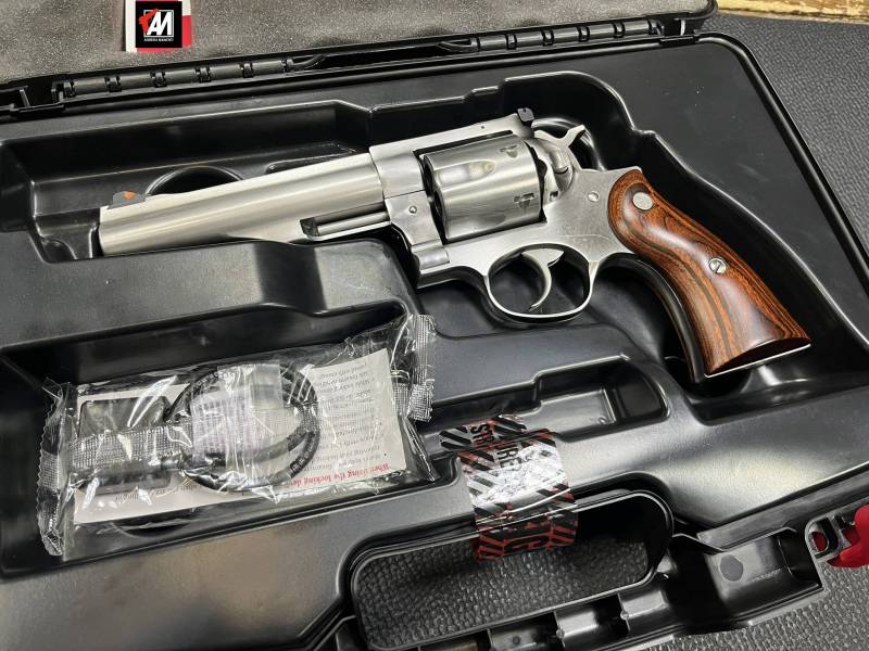 RUGER MOD. GP 100 REDHAWK INOX CAL. 44 MAGNUM 6 COLPI 5,5 POLLICI