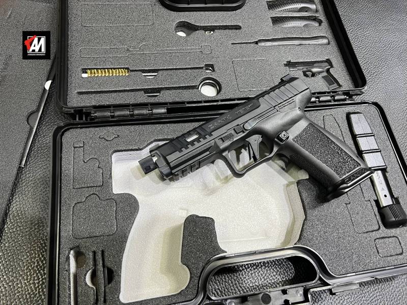CANIK MOD. METE SFT PRO BLACK CANNA 5 POLICI CAL. 9X19