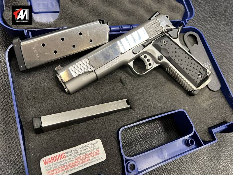 SMITH E WESSON MOD. 1911 E SERIES INOX 5 POLLICI CAL. 45 ACP
