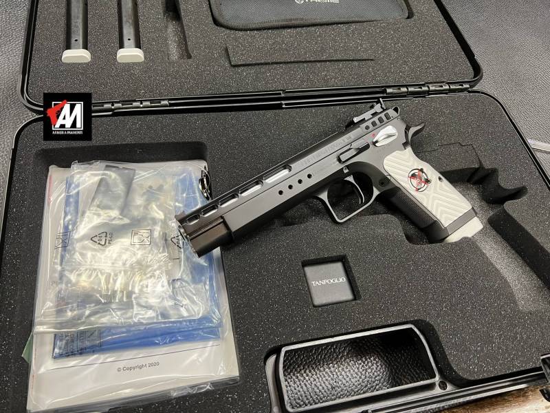 TANFOGLIO MOD. GOLD MATCH EXTREME CAL. 45 ACP CANNA 6 POLLICI