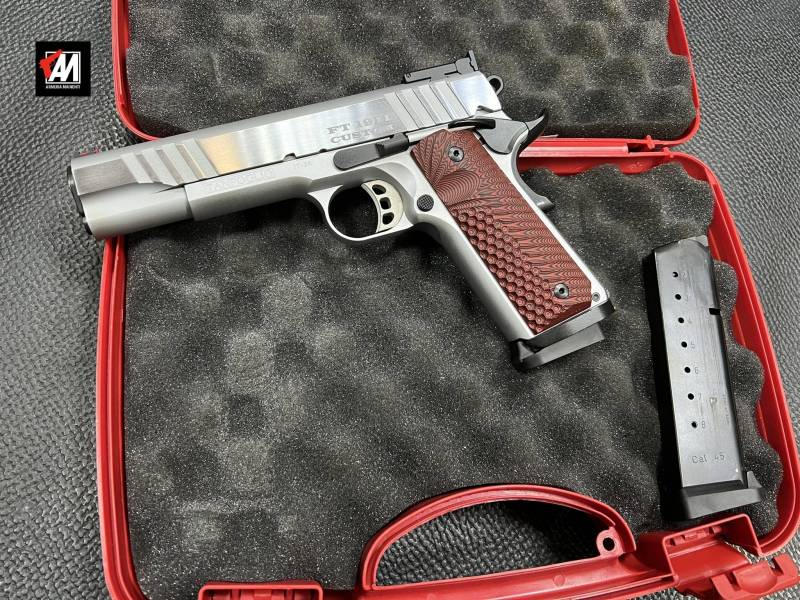 TANFOGLIO MOD. 1911 CUSTOM CAL. 45 ACP CANNA 5 POLL. INOX ANNO 2025