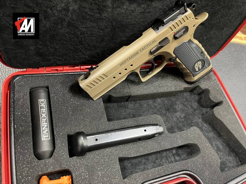 TANFOGLIO MOD. EPTAGON TACTICAL FDE CAL. 9X19