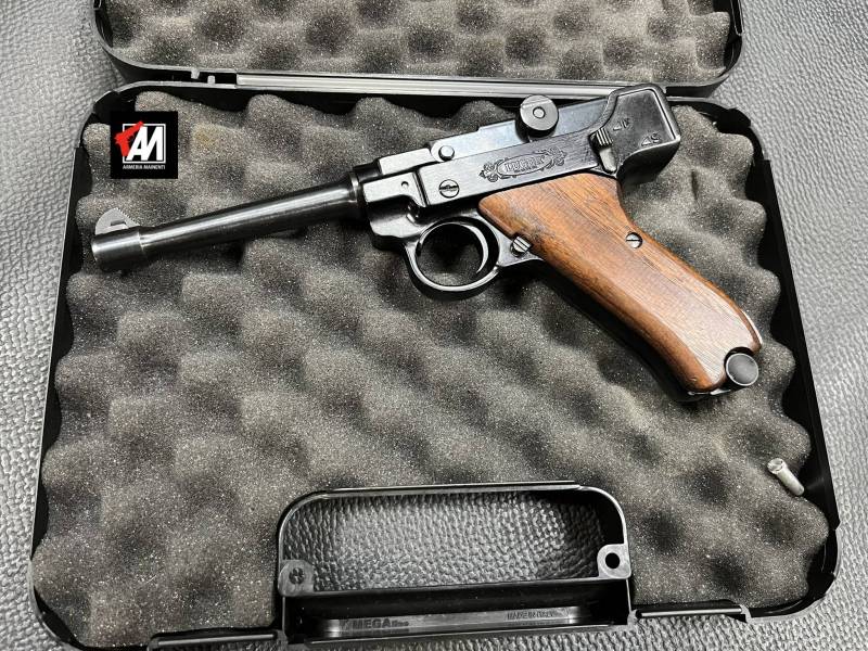 STOEGER -LUGER MO. P08 CAL. 22 L.R. CANNA 5 POLLICI
