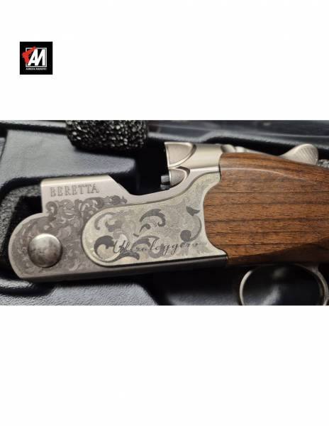 BERETTA MOD. 690 ULTRALEGGERO SILVER CAL.20 CANNE CM. 66 MC. MONOGRILLO SEL. ESTR. AUTOMAT. PESO 2500 GR. · foto 1 di 1