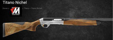 BREDA MOD. TITANO NICKEL CAL. 20 CANNA CM. 66 STROZZ. INTERNI MAGNUM ACCIAIO · foto 1 di 1