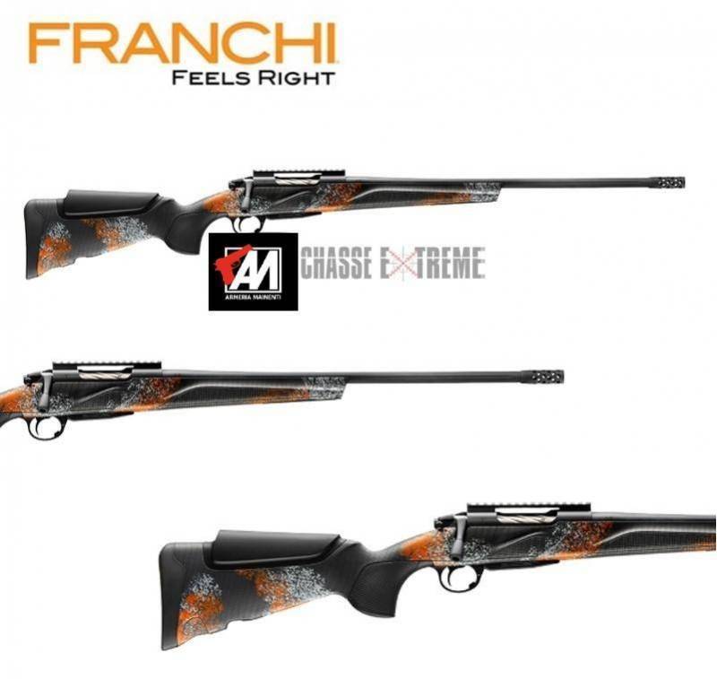 FRANCHI MOD. HORIZON SPECIAL HUNTER ELITE VIBE CAL.223 REM. CANNA CM. 56 + SLITTA + F.B. · foto 1 di 1