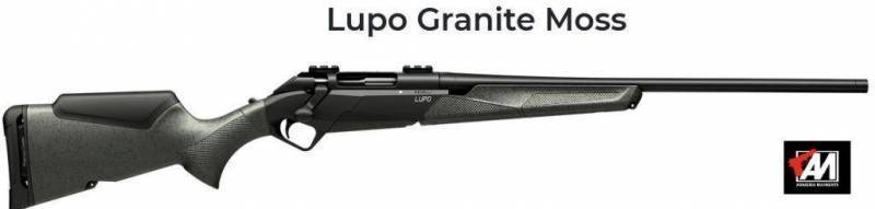 BENELLI MOD. LUPO GRAN MOSS CAL. 308 WIN. CANNA 22 POLLICI 56 CM. CON BASI
FINITURA LEGNI GRANITE MOSS · foto 1 di 1