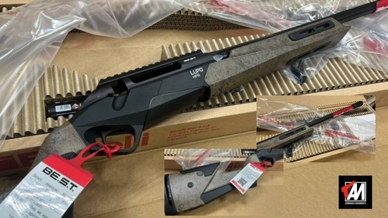 BENELLI MOD. LUPO HPR CAL. 300 PRC WIN. canna cm. 66 volata 22 mm - filettata CON FRENO BOCCA · foto 1 di 1