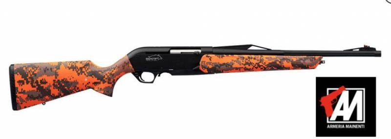 WINCHESTER MOD. SXR2 BLAZE CAMO CAL.9,3X62 CANNA CM. 47 FLUTED SCANALATA · foto 1 di 1