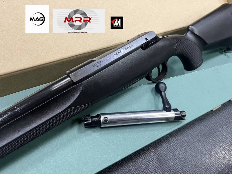 MAG ARMS MOD.ARIES SINTETIC CAL. 308 WIN CANNA CM. 61 FILETTATA STECKER + SLITTA INCLUSI · foto 1 di 1