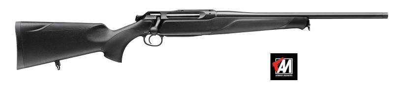 SAUER MOD. 505 SYNTHETIC CAL.308 WIN CANNA CM. 51 FILETTATA 15X1 - MIRE ALL ROUND CALCIO MAX POLIMERO NERO · foto 1 di 1