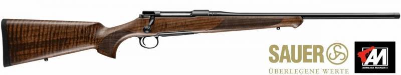 SAUER MOD. 100 LEGNO CALCIO ERGO FLEX CANNA CM. 62 CANNA SEMIWEIGHT FILETTATA 18X1 · foto 1 di 1