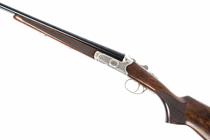 KHAN DOPPIETTA MOD. K005 INCISA CAL. 410 CANNE CM. 66 STROZZ. INT. MONOGRILLO · foto 1 di 1