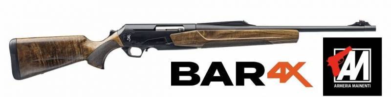 BROWNING MOD. BAR 4X ELITE
LEGNO CAL. 30-06 CANNA CM. 53 BASCULA NERA CON INCISIONE · foto 1 di 1