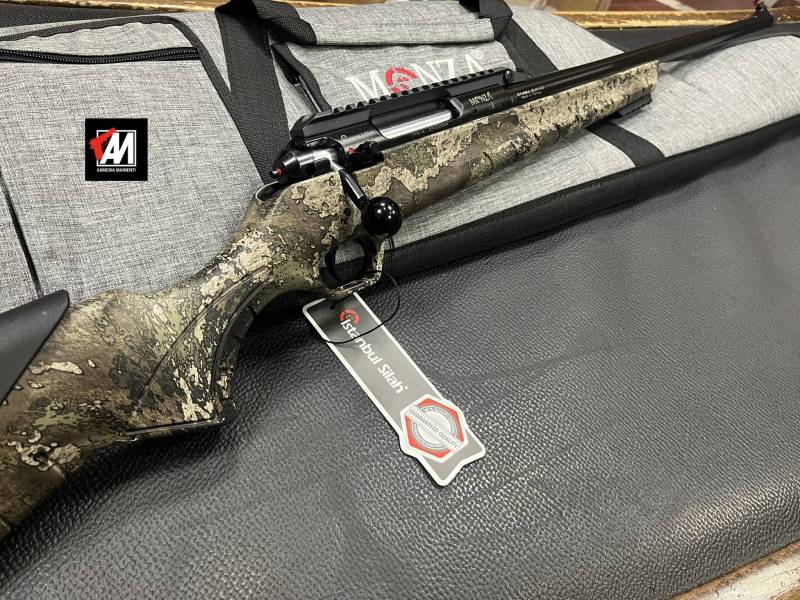 CARABINA OTTURATORE CAL. 308 WIN. MARCA INSTANBUL MOD. MONZA CAMO CANNA CM. 61 · foto 1 di 1