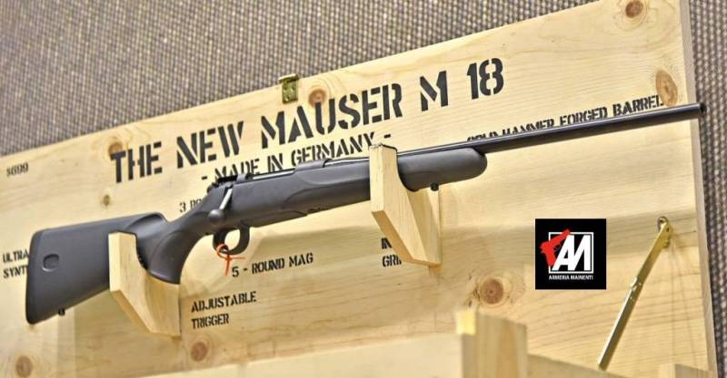 MAUSER MOD. 18 STANDARD SINTETIC CAL. 300 WIN.MAG. CANNA CM. 62 FILETTATA 15X1 · foto 1 di 1
