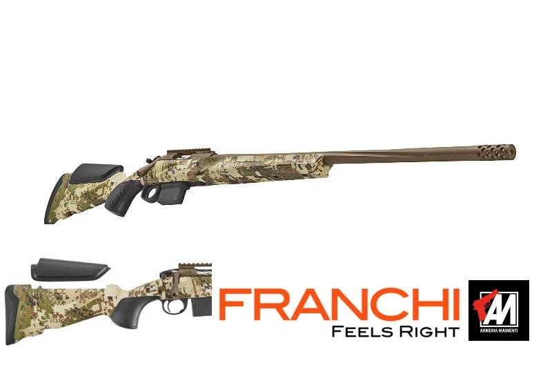 FRANCHI MOD. HORIZON SUBALPINE CAL. 308 WIN. CANNA CM. 61 + SLITTA · foto 1 di 1