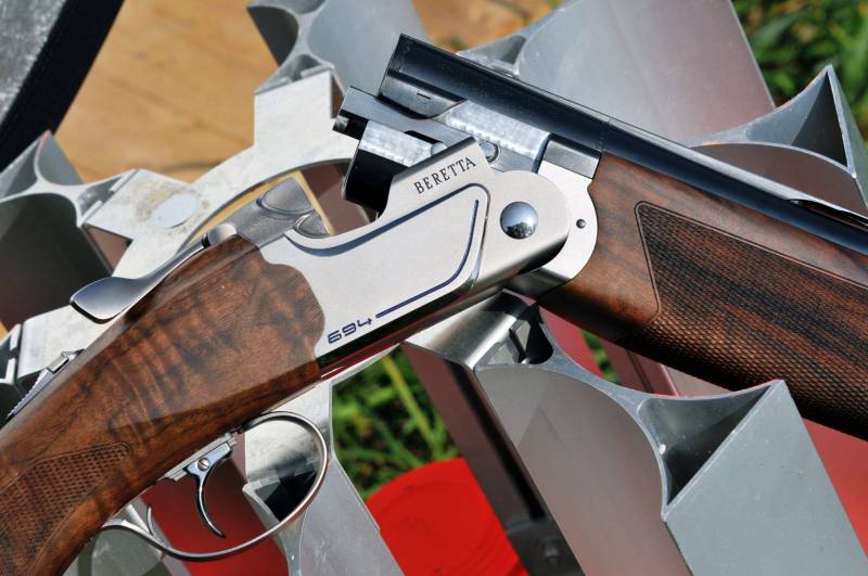 BERETTA MOD. 694 TRAP CANNE CM. 75 2-1 CALCIO REGOLABILE BI-FAST CANNE 1500 GR · foto 1 di 1