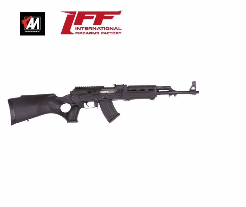 IFF INTERNATIONAL FIREARMS FACTORY MOD. PAP SINTETICO BLACK CAL.12 SEMIAUTOMATICO AK47 ZASTAVA · foto 1 di 1