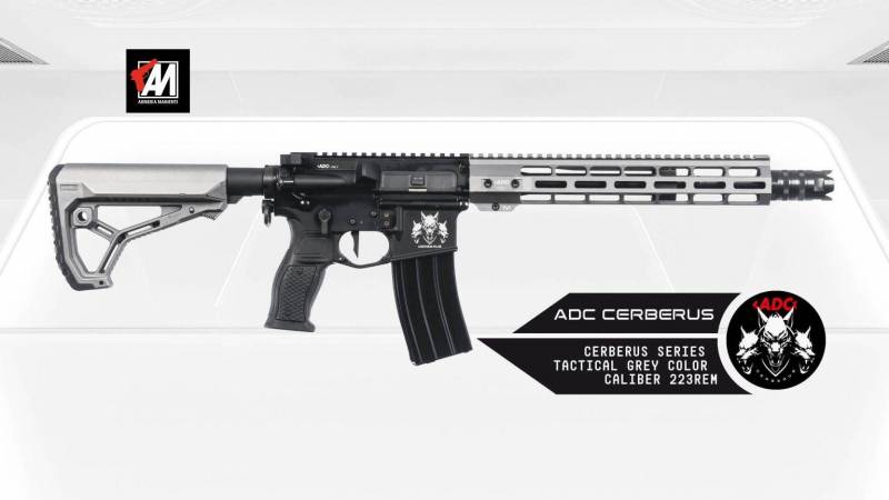 ADC MOD. CERBERUS CAL. 223 REM. CANNA 12.5 POLLICI · foto 1 di 1
