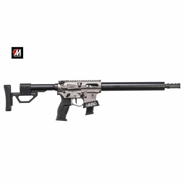 ADC DALLERA CARABINA MOD. SUPER COMPETITION CAL. 9X19 CANNA 14,5 POLLICI PLUS SWAT TACTICAL 12,5" CAL. 223 REM · foto 1 di 1