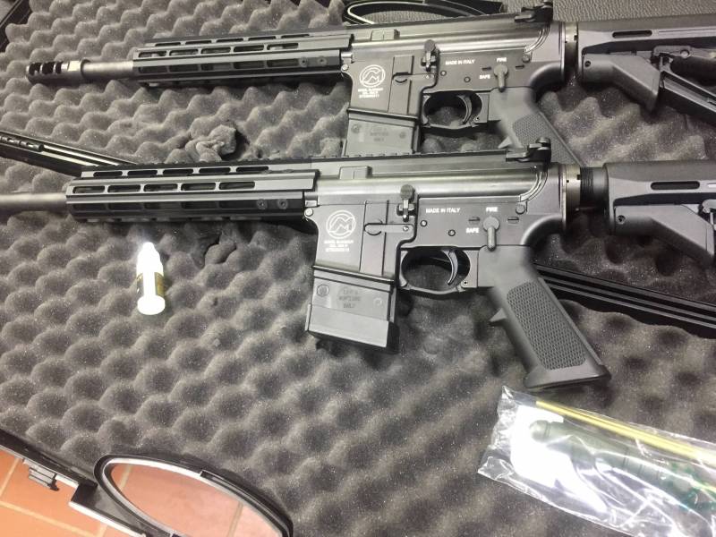 MATEBA MOD. BLACKOUT CAL. 300 AAC CANNE 14,5- 12,5 POLL. · foto 1 di 1