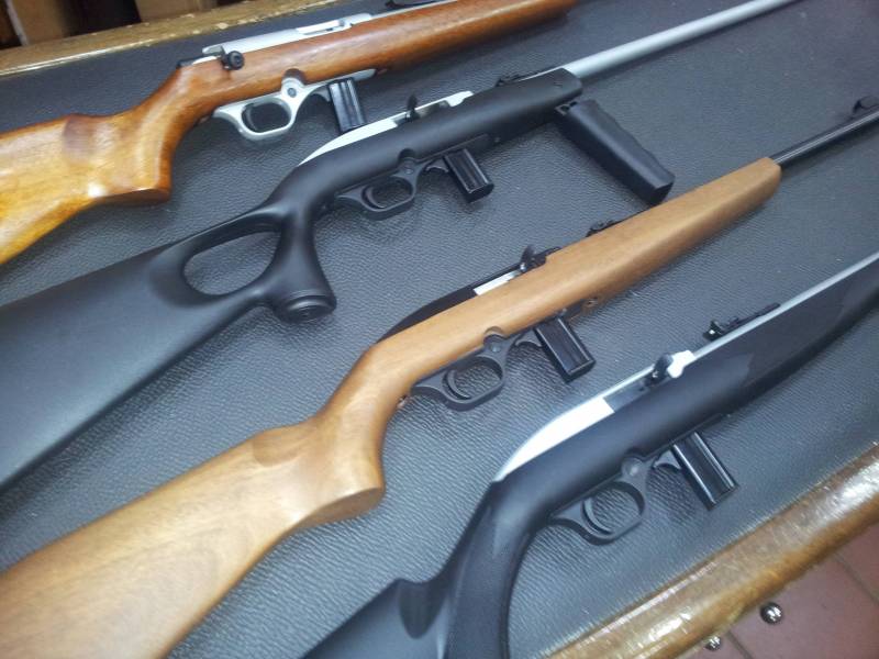 CARABINE MOOSBERG CAL. 22 L.R. VARI MODELLI · foto 1 di 1