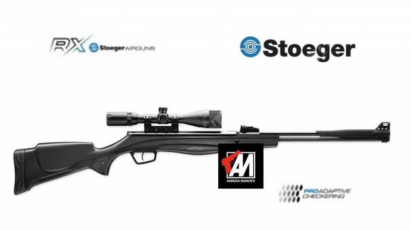 STOEGER MOD. RX40 SINTETIC CAL. 4,5 LIBERA VENDITA CANNA FISSA KIT CON OTTICA 3-9X40 · foto 1 di 1