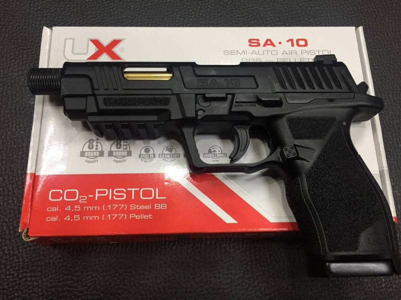 PISTOLA UMAREX MOD. SA10 (HK) PALLINI SFERICI LIBERA · foto 1 di 1