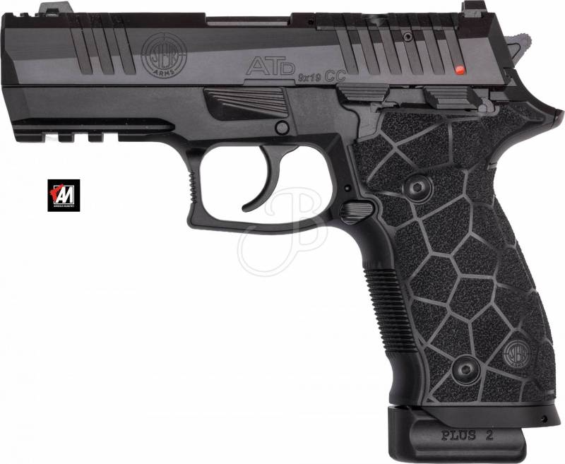 STEYR ATD 9 LUGER 4 POLLICI COMPACT OR COMPENSATA 18 COLPI · foto 1 di 1