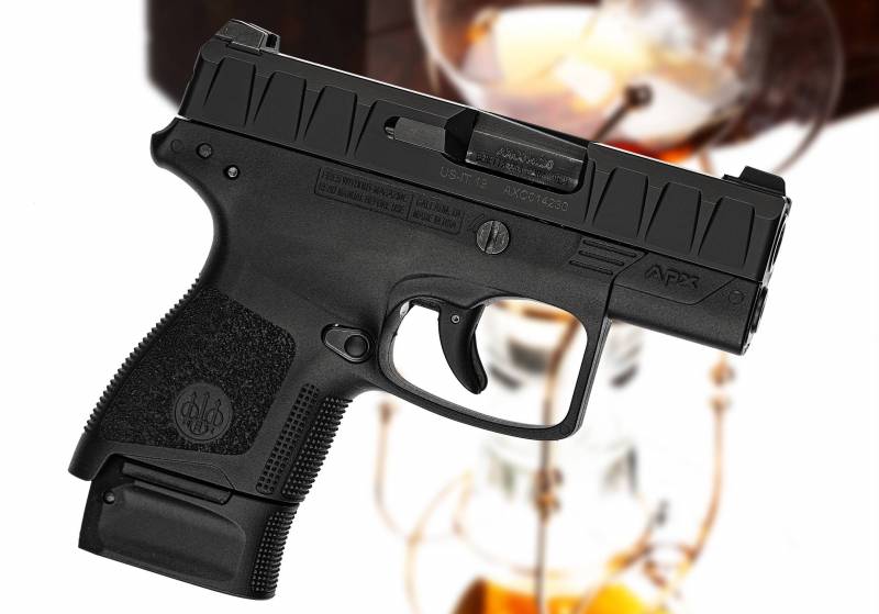 BERETTA MOD. APX CARRY CAL. 9X21 MONOFILARE 6+1 (8+1 MAGGIORATO) · foto 1 di 1