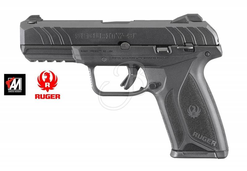 RUGER MOD. SECUTIRY-9 CAL. 9 LUGER 4 POLLICI - 10 COLPI + CARICATORE DI SCORTA · foto 1 di 1