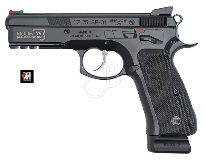 CZ 75 SP-01 SHADOW 9 LUGER 50TH ANNIVERSARIO LIMITED +2 CARICATORI SCORTA · foto 1 di 1